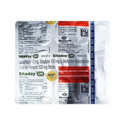 SITADAY DM Tablet 15's - Diabetes-Ant