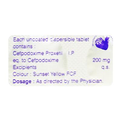 CEPODOX 200 Tablet 10's - Bacterial Infections-Cep