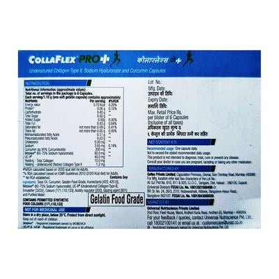 COLLAFLEX PRO+ Capsule 6's - Supplements-Sup