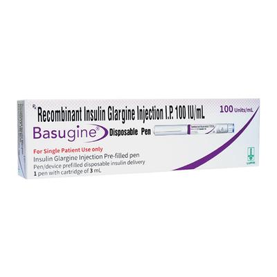 BASUGINE 100iu Disposable Pen 3ml - Diabetes-Ins