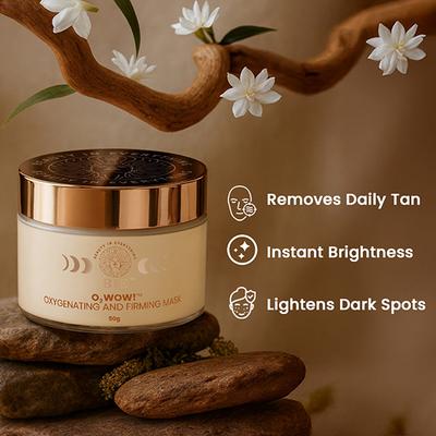 Bie - Beauty By Bie O2Wow!- Oxygenating & Firming Mask 50 gm - Masks & Peels