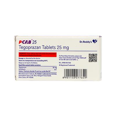 PCAB 25 Tablet 10's - H.Pylori Infection
