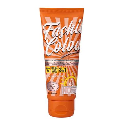 Fashion Colour Sun Block Cream Spf 40 60 gm - Face Sunscreen