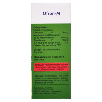 OFRON M Syrup 30ml - Bacterial Infections-Qui