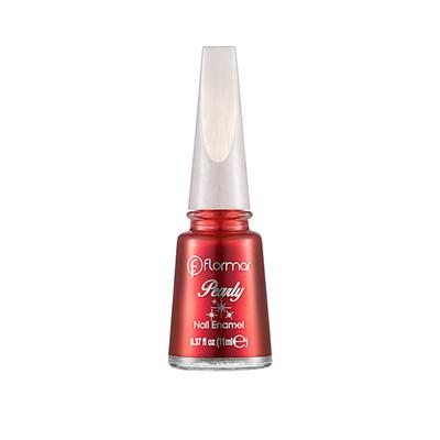 Flormar Pearly Nail Enamel PL384 Le Rouge 11 ml - Nail Polish