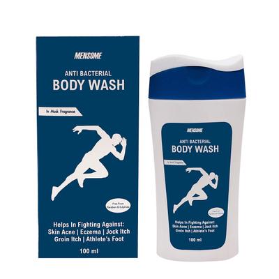 Mensome Natural Anti Bacterial Body Wash - Musk 100 ml - Shower Gels & Body Wash
