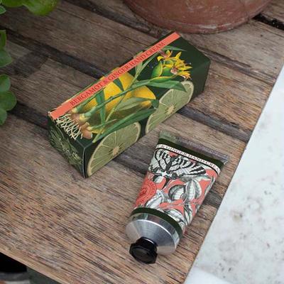 The English Soap Company - Royal Botanic Gardens, Kew - Bergamot And Ginger Hand Cream 75 ml - Lotions & Creams
