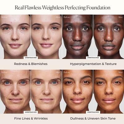 Laura Mercier Real Flawless Weightless Perfecting Waterproof Foundation 1W1 Cashmere 30 ml - Foundation