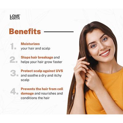 Love Earth Hair Fall Control Scalp Treatment With Bhringraj & Essential Oils 50 ml - Hair Lotions & Tonics