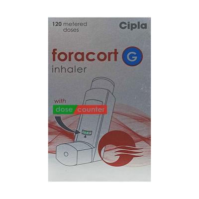 FORACORT G with Dose Counter 120MD Inhaler 7.2g - Asthma/COPD-Ast