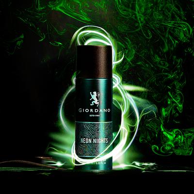 Giordano Neon Nights Deodorant Spray 200 ml - Men Deodorants/Roll-Ons