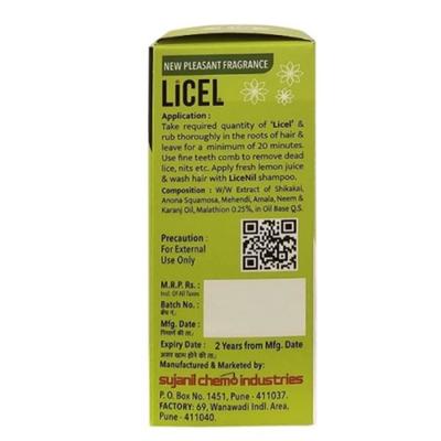 Sujanil Licel Lice Killer Hair Oil 20 ml + Extra 5 ml - Hair Oils