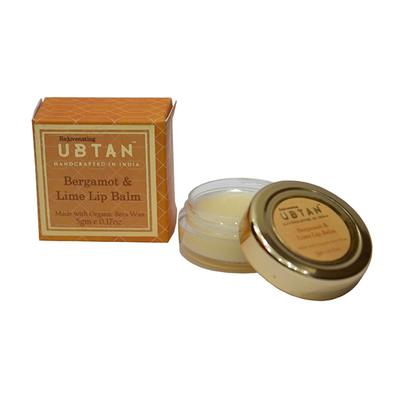 Rejuvenating UBTAN Lip Balm - Bergamot & Lime 5 gm - Lip Balms
