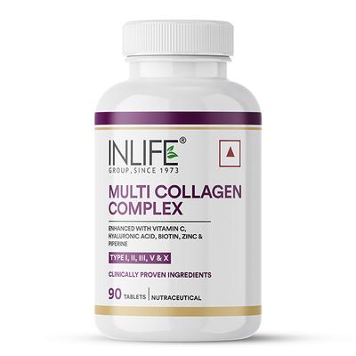 INLIFE Multi Collagen Complex Tablets 90's - Hair & Skin