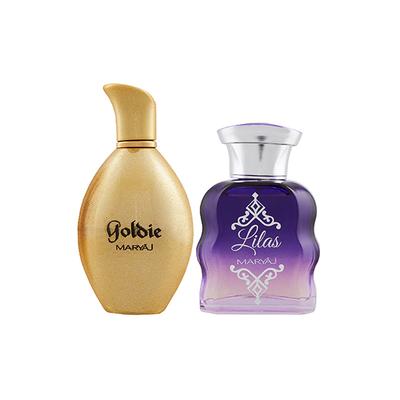 Maryaj Goldie EDP Fruity Floral Perfume And Maryaj Lilas EDP Citrus Floral Perfume 200 ml - Women Perfumes (Edt/Edp)