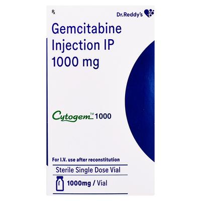 Cytogem 1gm Injection 1's - Cancer Oncology-Cyt