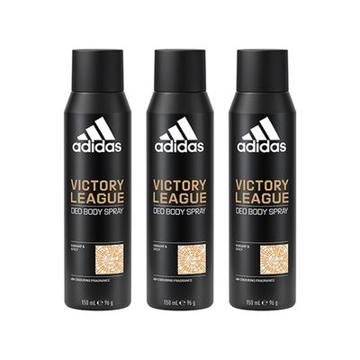 Adidas Victory League 150ml Deodorant Set 3's - Men Deodorants/Roll-Ons