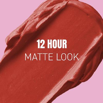 Elle 18 Colour Pop Matte Lipstick, R33, Code Red 4.3gm - Lipsticks