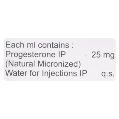Naturogest AQ 25mg Injection 1ml - Hormonal Therapy-Oes