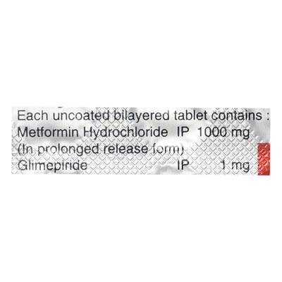 Zoryl M1 Forte Tablet 15'S - Diabetes-Ant