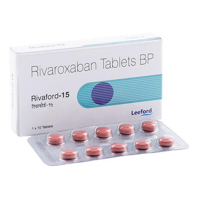 RIVAFORD 15 Tablet 10's - Blood Clot-Ant