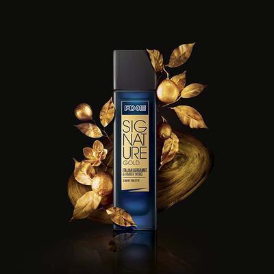 Axe Signature Gold Italian Bergamot & Amber Wood Perfume 80 ml - Men Deodorants/Roll-Ons
