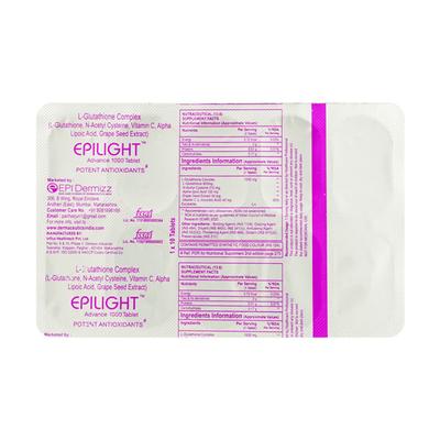 EPILIGHT ADVANCE 1000 Tablet 10's - Supplements-Sup