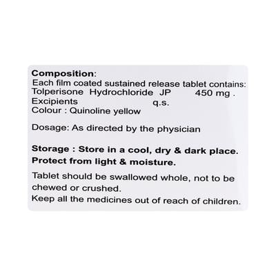 RELADOL SR Tablet 10's - Muscle Cramps/Spasticity-Mus