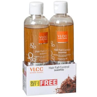 VLCC Hair Fall Control Shampoo with Khus Oil, Coconut Oil and Hydrolyzed Keratin 350ml each 2's - Shampoos