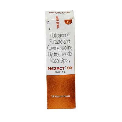 NEZACT OX 70md Nasal Spray 7g - Nasal Congestion-Nas