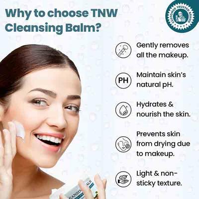 The Natural Wash Cleansing Balm 100 gm - Make Up Removers