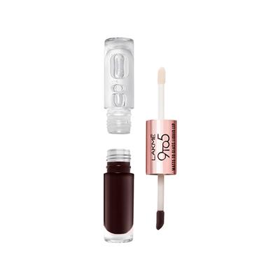 Lakme 9 to 5 Matte to Glass Liquid Lip - Mulberry Wine 7.6 ml - Liquid Lipsticks