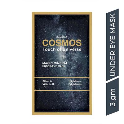 Cosmos by Bewakoof Brightning Magic Mineral Under Eye Mask Powered By Silver & Vitamin-K 3 gm - Eye Masks