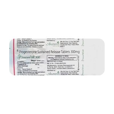 Seacure SR 300mg Tablet 10'S - Hormonal Therapy-Oes