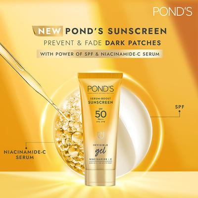 Ponds Serum Boost Sunscreen Gel Spf 50 50 gm - Body Sunscreen
