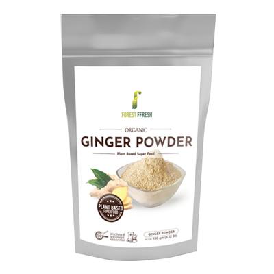 Forest Ffresh Organic Powder - Ginger 100 gm - Pure Herbs