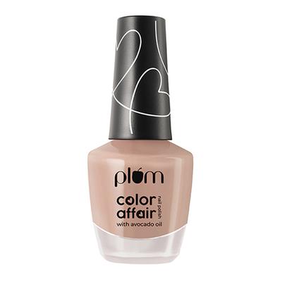 Plum Color Affair Nail Polish - Peaches n Cream - 131 11 ml - Nail Polish