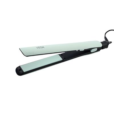 Vega Argan Shine Hair Straightener with Argan Oil Infused 3D Floating Plates, Green, (VHSH-33) 1's - Hair Dryers