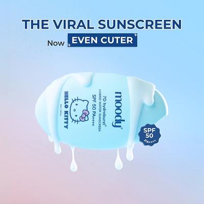 Moody 7D Hydroburst(R) Hybrid Water Sunscreen SPF 50 50 ml - Face Sunscreen
