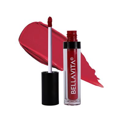 Bellavita Kiss-Proof Liquid Lipstick Wine Stain 4.5 ml - Liquid Lipsticks