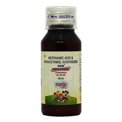 NAM Safe Mango Flavour Suspension 60ml - Pain relief-Nsa