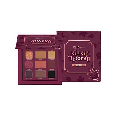 Typsy Beauty Sip Sip Hooray Wine Eyeshadow Palette 24 gm - Eye Shadow Palettes
