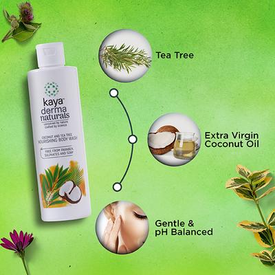 Coconut and tea tree oil Nourishing Body Wash 240 ml - Shower Gels & Body Wash