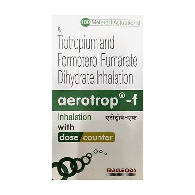 AEROTROP F WITH DOSE COUNTER 180md Inhaler 11.03g - Asthma/COPD-Ast
