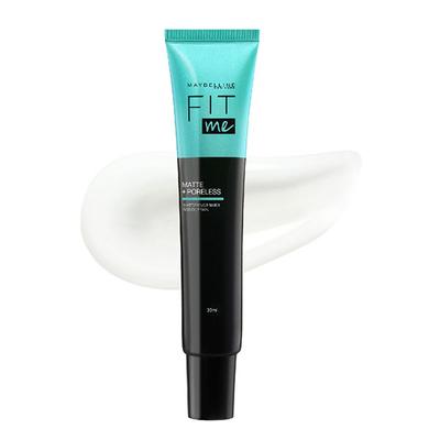 Maybelline New York Fit Me Matte + Poreless 16H Mattifying Primer for Shine - Free Smooth Skin, SPF 20 30ml - Primer