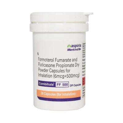 COMBIHALE FF 500 DPI Capsule 30's - Asthma/COPD-Ast