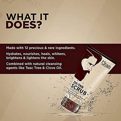 Qraa Men Qraa De -Tan Scrub 2's - Face Washes
