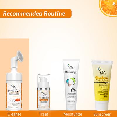 Fixderma Vitamin-C Foaming Face Cleanser 100 ml - Face Wash & Cleansers