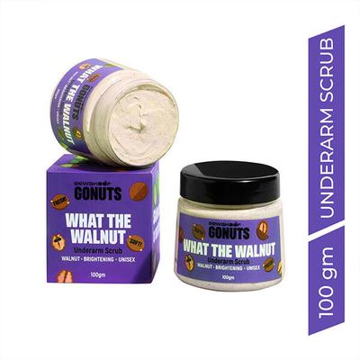 GONUTS By Bewakoof What the Walnut Underarm Scrub 100 gm - Hand Creams