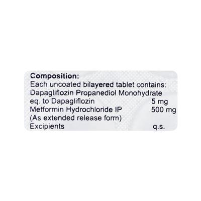 DEXIGLU M 5 Tablet 10's - Diabetes-Ant
